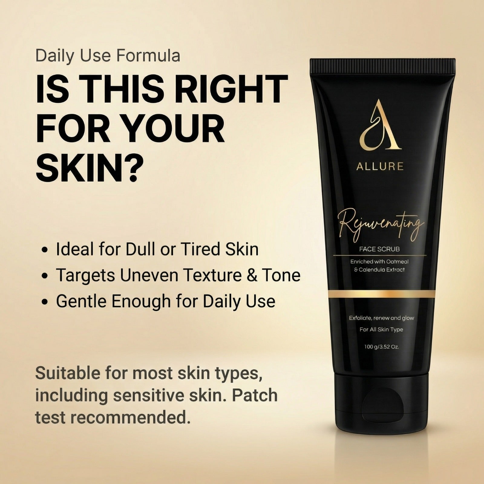 REJUVENATING - FACE SCRUB 100g