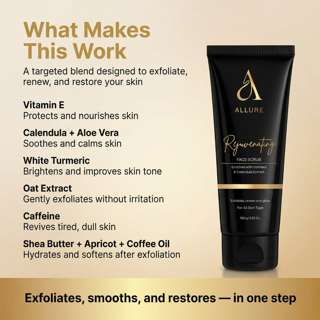 REJUVENATING - FACE SCRUB 100g