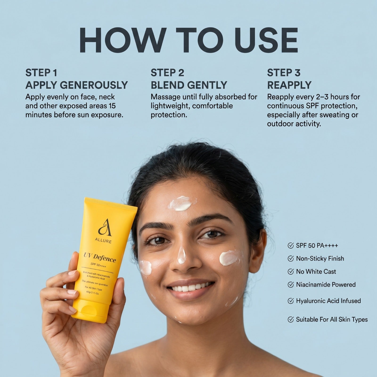 UV Defence SPF50 PA++++ 60g