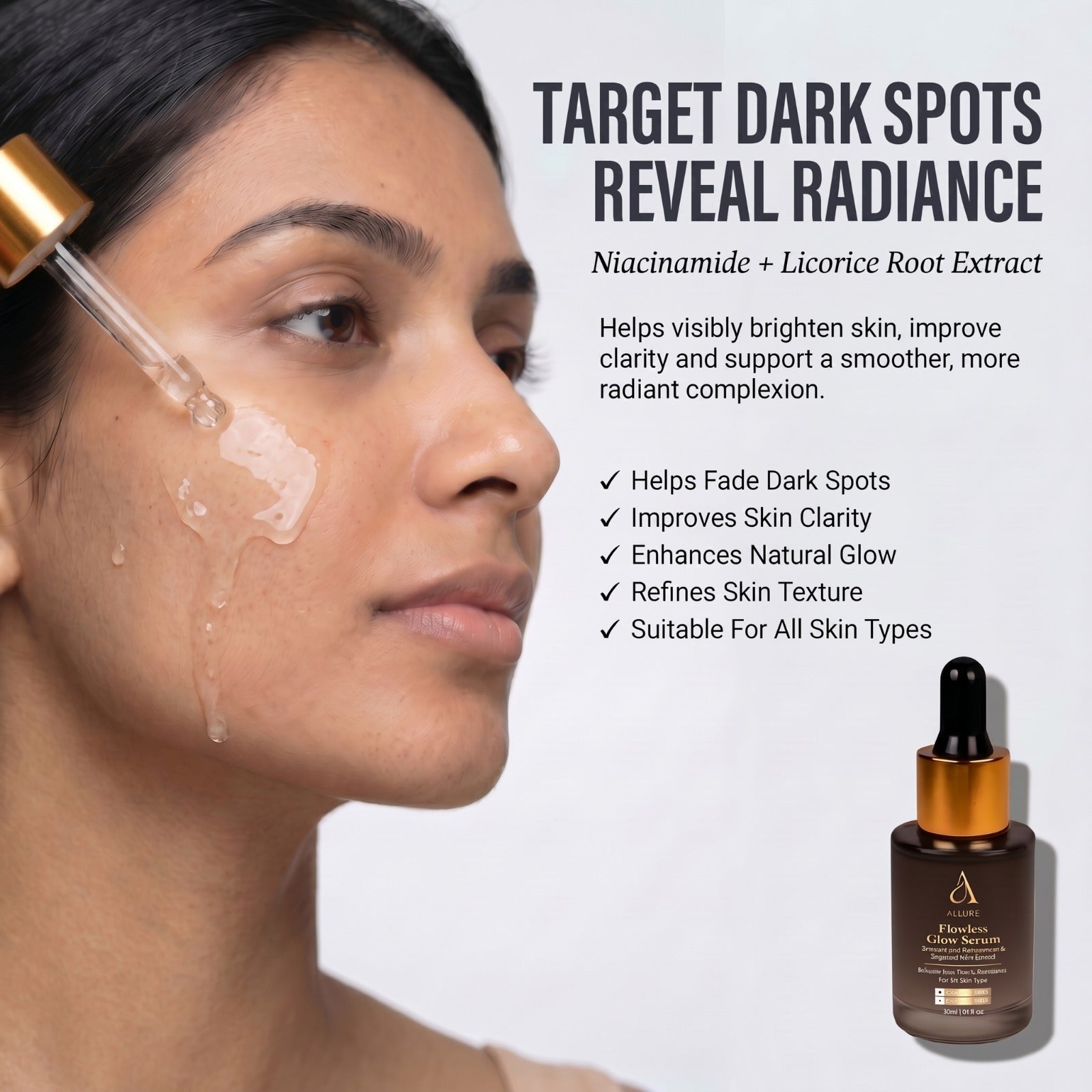 FLAWLESS GLOW FACE SERUM 30ml